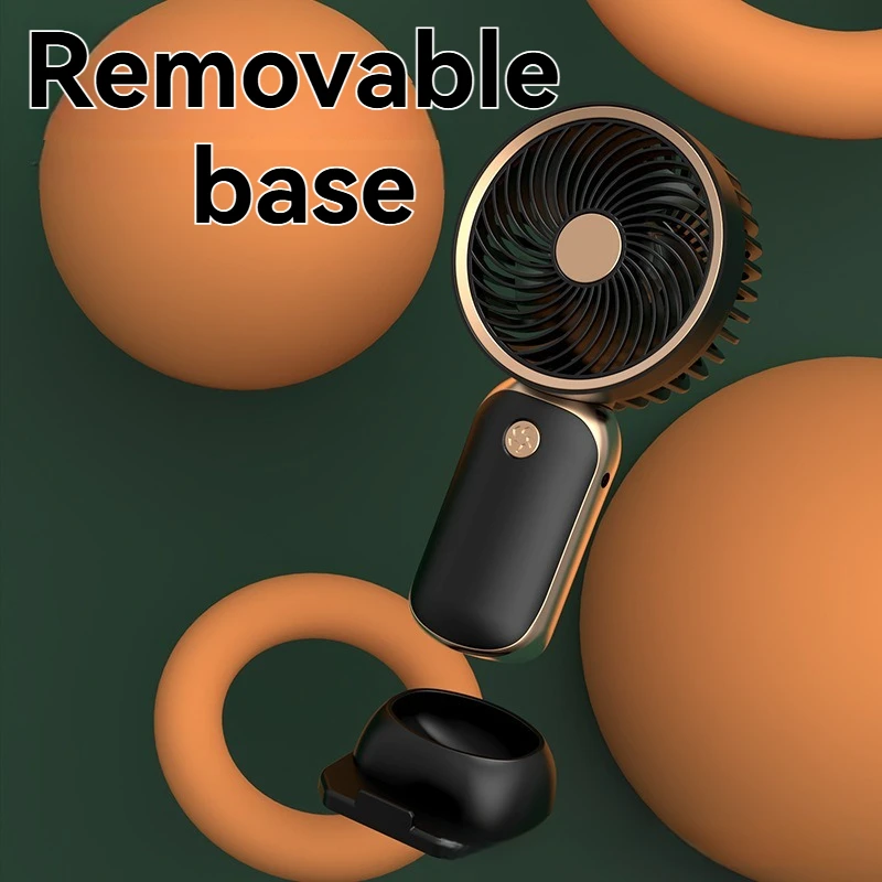 New Version cooling Small fan unique Portable compact USB charging gift student Office home Travel Desktop to store Handheld fan