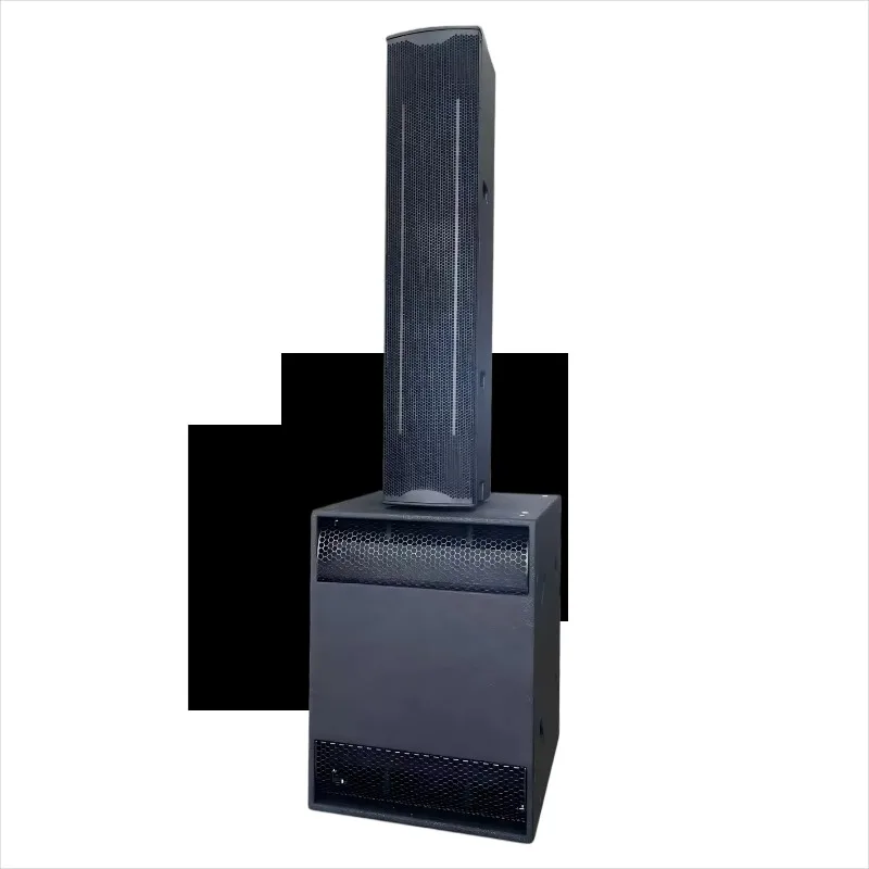 3000W 18 Inch DSP Active Subwoofer Matched 4*8 Inch Column Speaker Professional Stage High Power Audio Sound System