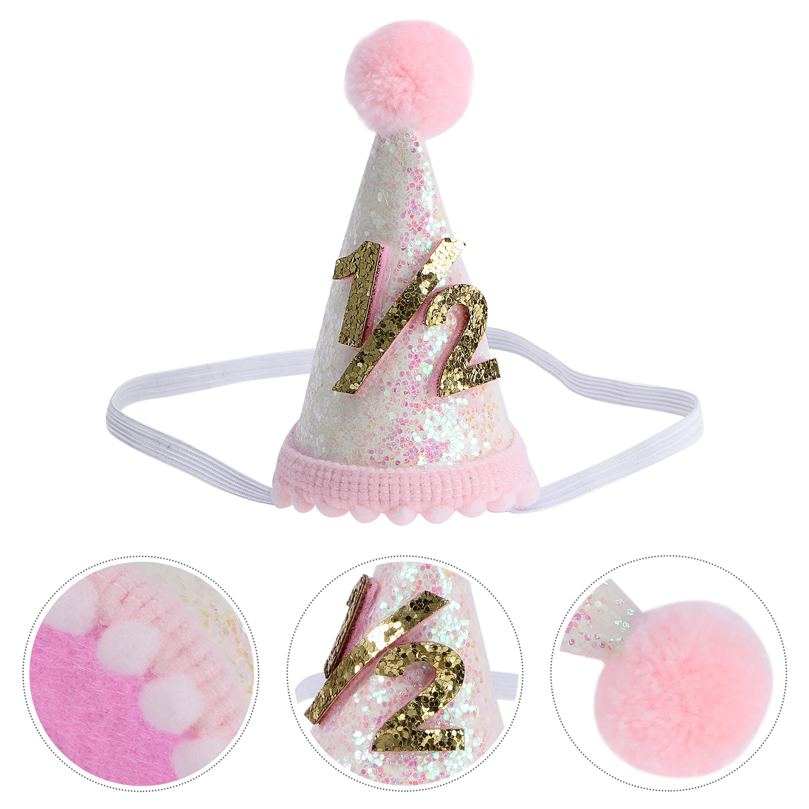 

1pc Cartoon Headgear Lovely Birthday Hat For Party Supplies Decorations Creative Birthday Cap Photo Props