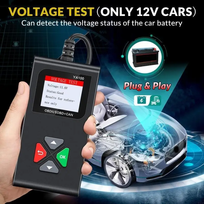 R53D CAR DIAGNOSTIC SCAN SCAN Tool Voertuigscanner OBD2 Automobile Code Reader Auto -accessoires met TFT -scherm