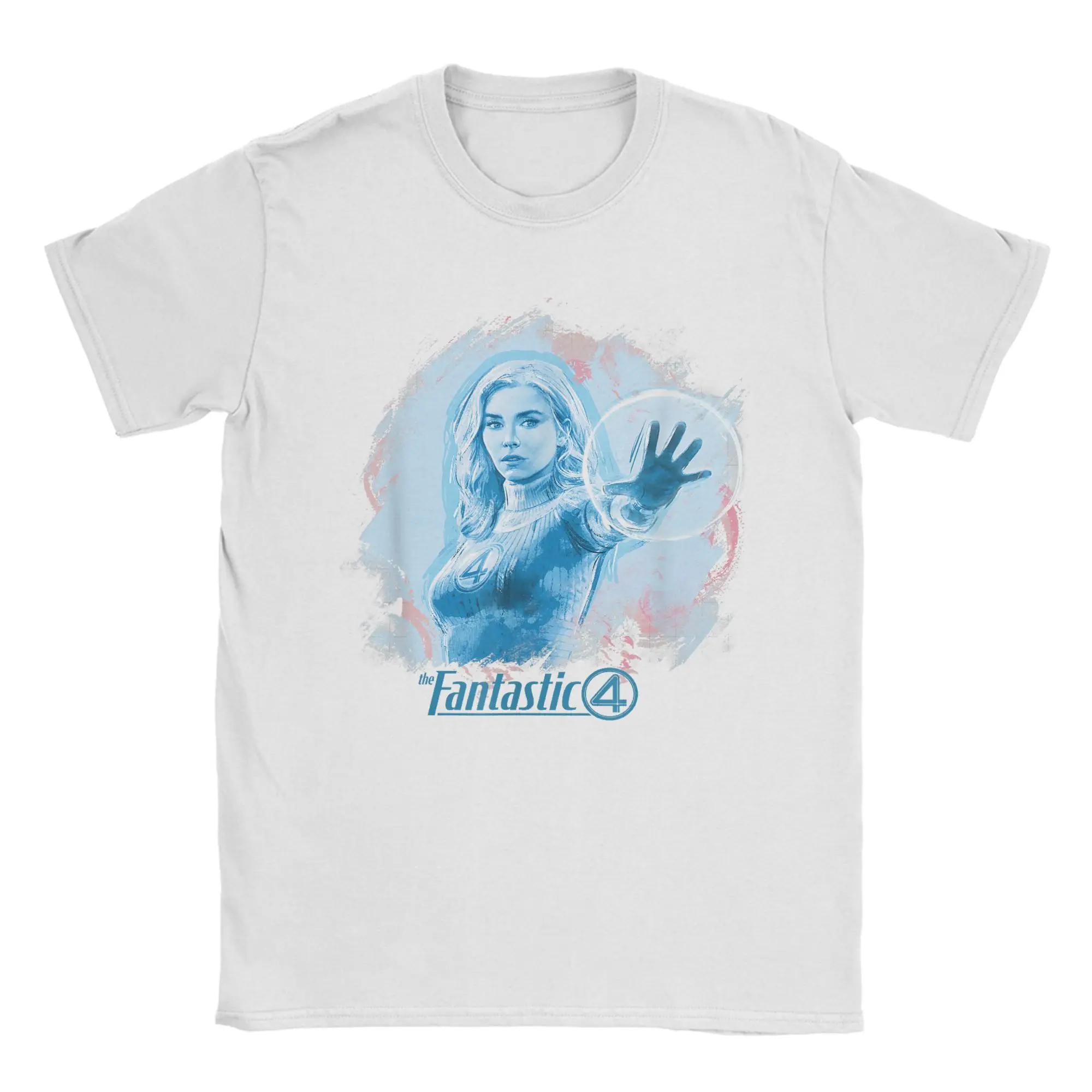 

Men Fantastic Four First Steps Sue Storm T Shirt Force Field Cotton merch Novelty Short Sleeve O Neck Tees Birthday Gift T-Shirt