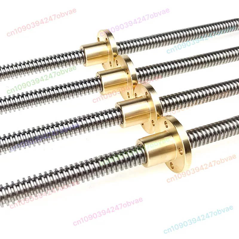 

Trapezoidal Screw Nut Set Tr3.5 4 5 6 8 10 12 14 16 20 25 30 Stainless Steel Screw