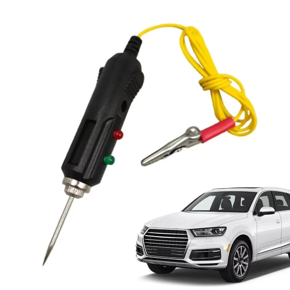 Multifunctional Automotive Voltage Tester DC6-24V with Buzzer Car Voltage Test Probe High Sensitivity Metal