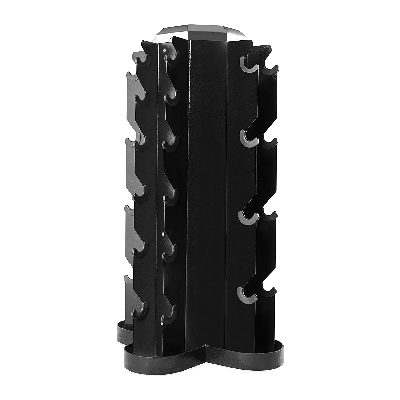 2026 New design commercial 4 sided dumbbell set rack