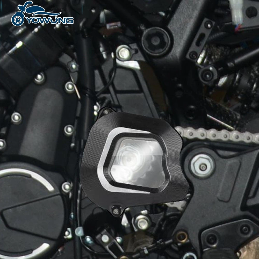 

Motorcycle Accessories FOR CFMOTO 700CLX 400NK 650NK 650GT CLX-700 400 NK 650 GT Front Sprocket Cover Guard Protector