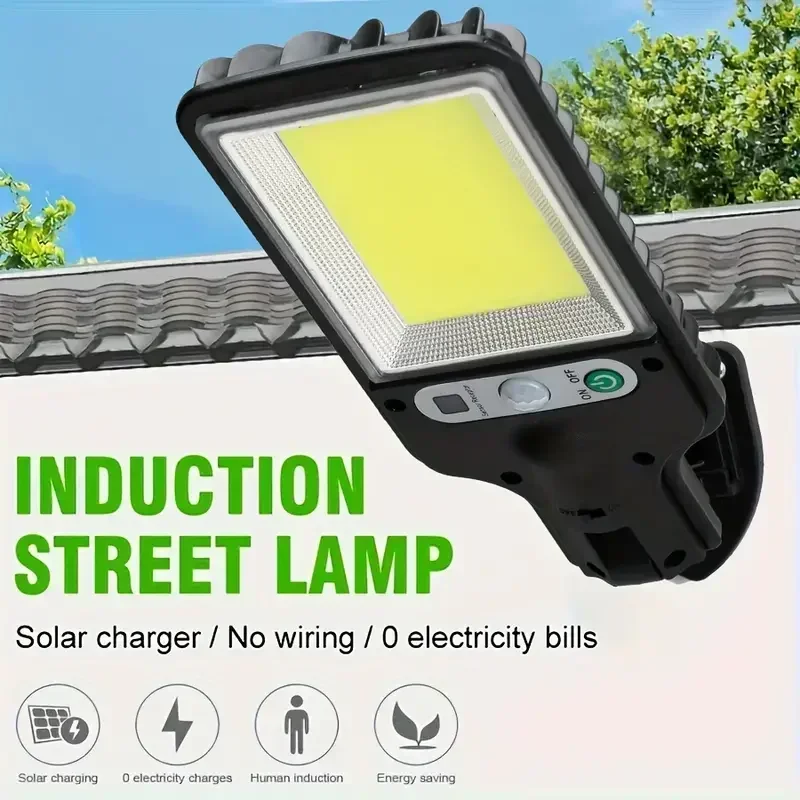 

Solar Street Lights Outdoor Waterproof Human Body Sensing Courtyard Garden Wall Household Lights Rural Road Lighting Wall Lights