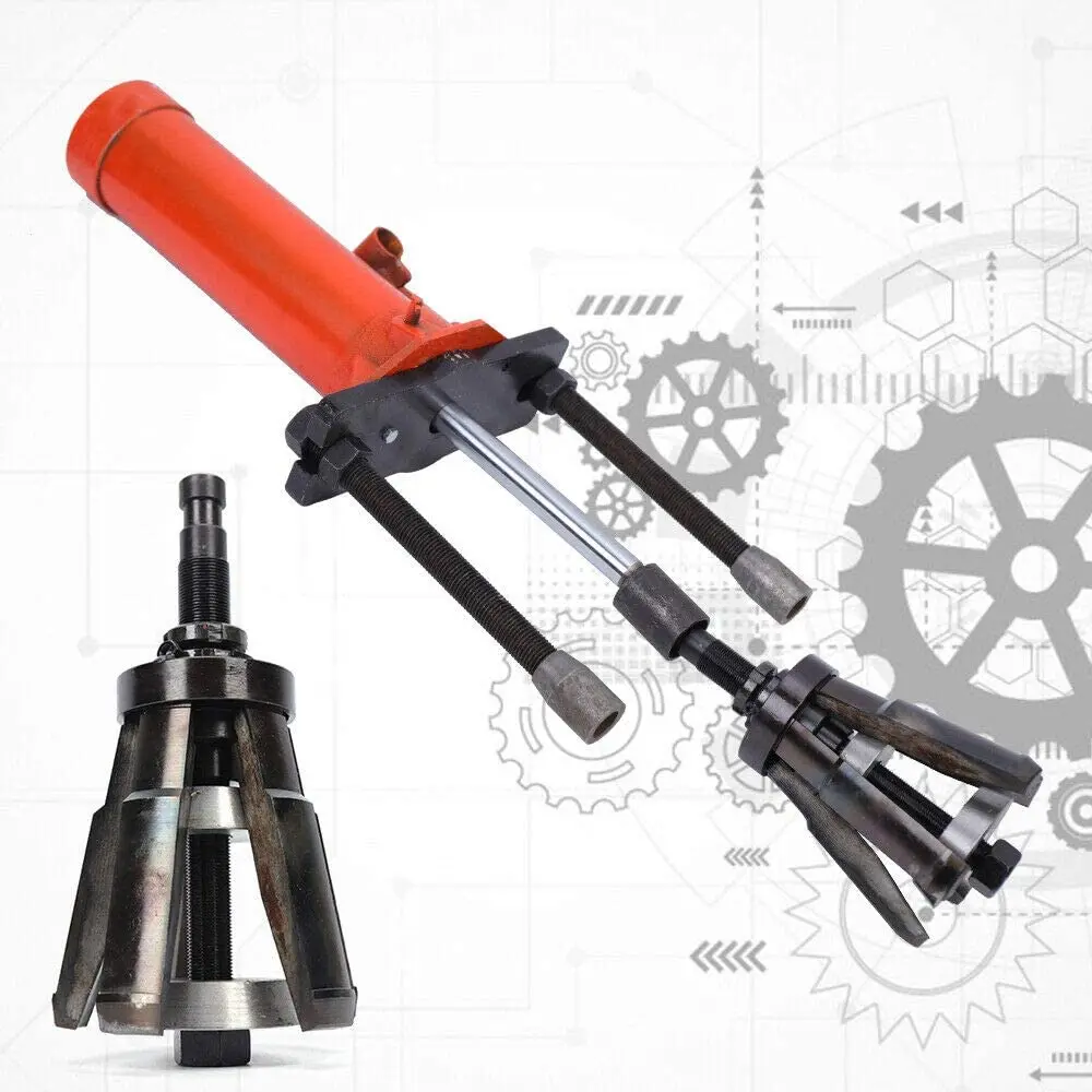 15T Universal Hydraulic Cylinder Puller Used Dry-Type & Wet-Type Pulling Tool for Cylinder Diameter 80-140mm