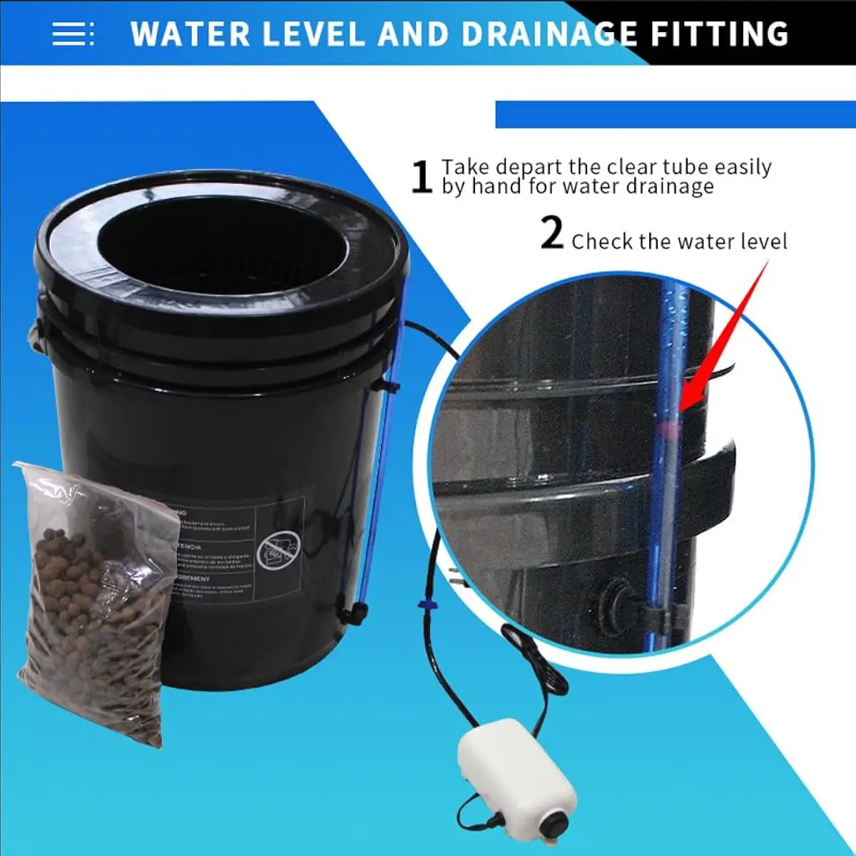 Hydroponic Cloning Kit with 8-Cup Modular Tray Fogger System Clear Dome Adjustable Vents 5L Reservoir Smart Timer 1h On 30m Off