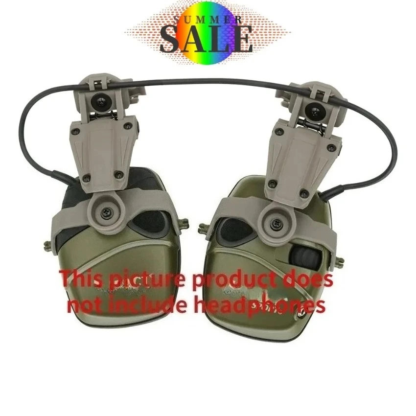 For Howard Leight ARC Helmet Mount Rail Adapter for Howard Leight Impact Sports Sound Amplified Electronic Shooting Headset