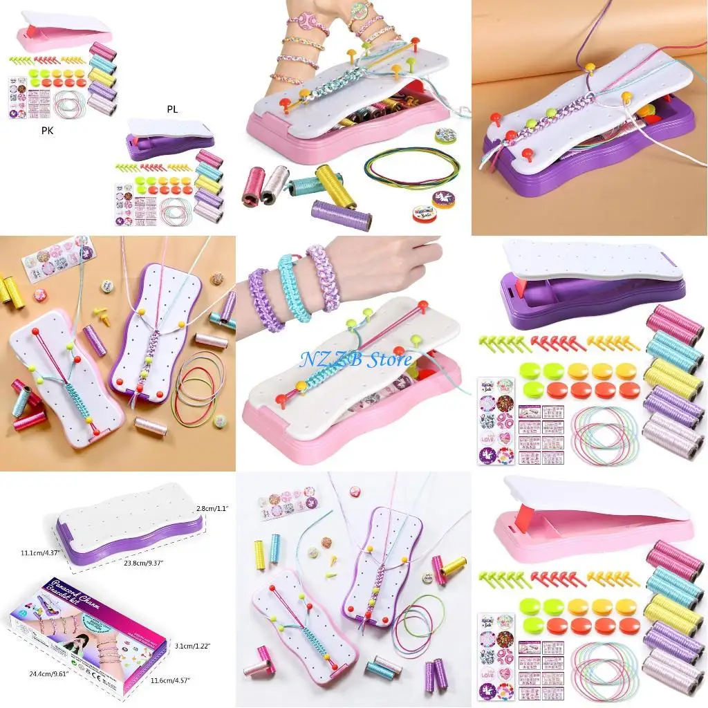 

T21F Girls Friendship Bracelets Making and Birthday Gifts for Kids and Teens DIY