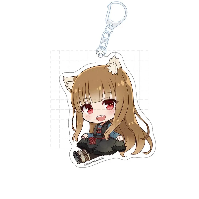 Spice and Wolf Acrylic Stand Figure Doll Anime Keychain Keyring Pendant for Gift