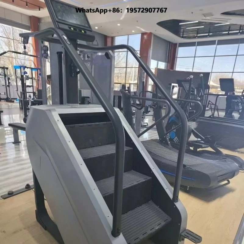 Heavy-Duty Commercial  Use Stair Climber Touch Screen Fitness Equipment Premium Fitness Machine for Climbing Ladders