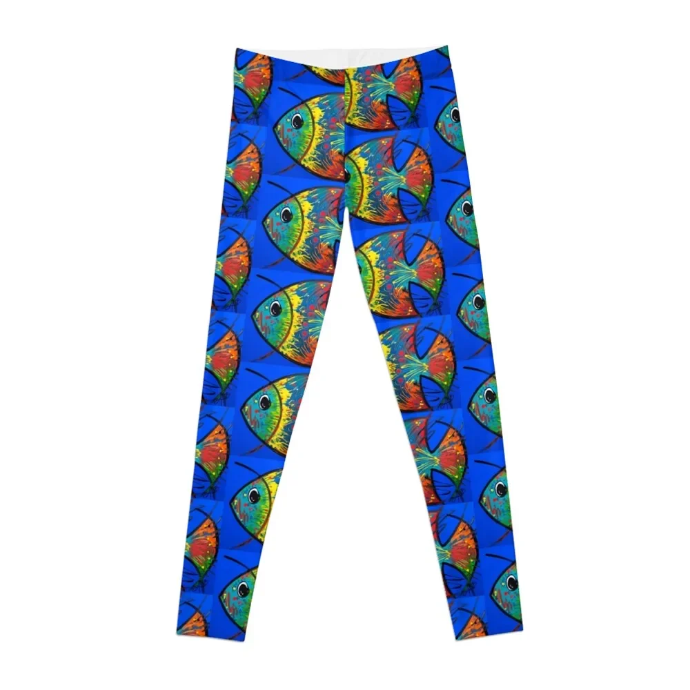 

Angel Fish Leggings fitness set gym sporty woman push up Sports pants for gym clothing Womens Leggings