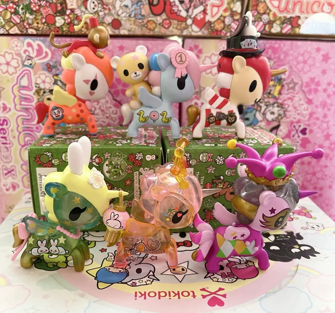 

Tokidoki Unicorn Carnival Circus Amusement Park Carousel Ferris Wheel Bear