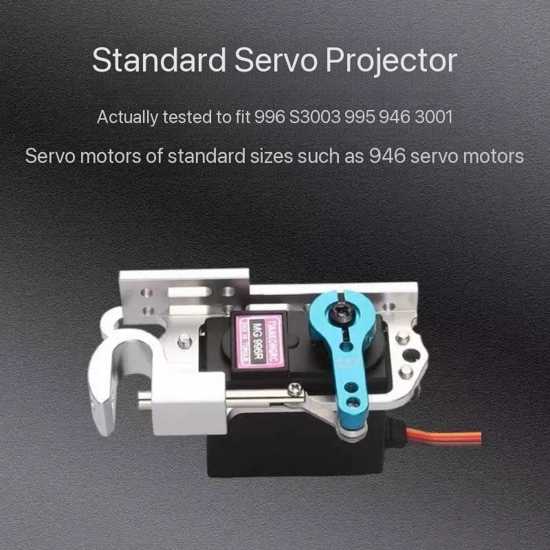 Dispositivo de Lançamento de Fios, Lançador de Cabos, Dispositivo de Liberação, Gancho de Fio, Lançador, Lançamento Aéreo de Drones, Gancho de Rack Multieixo, MG996R
