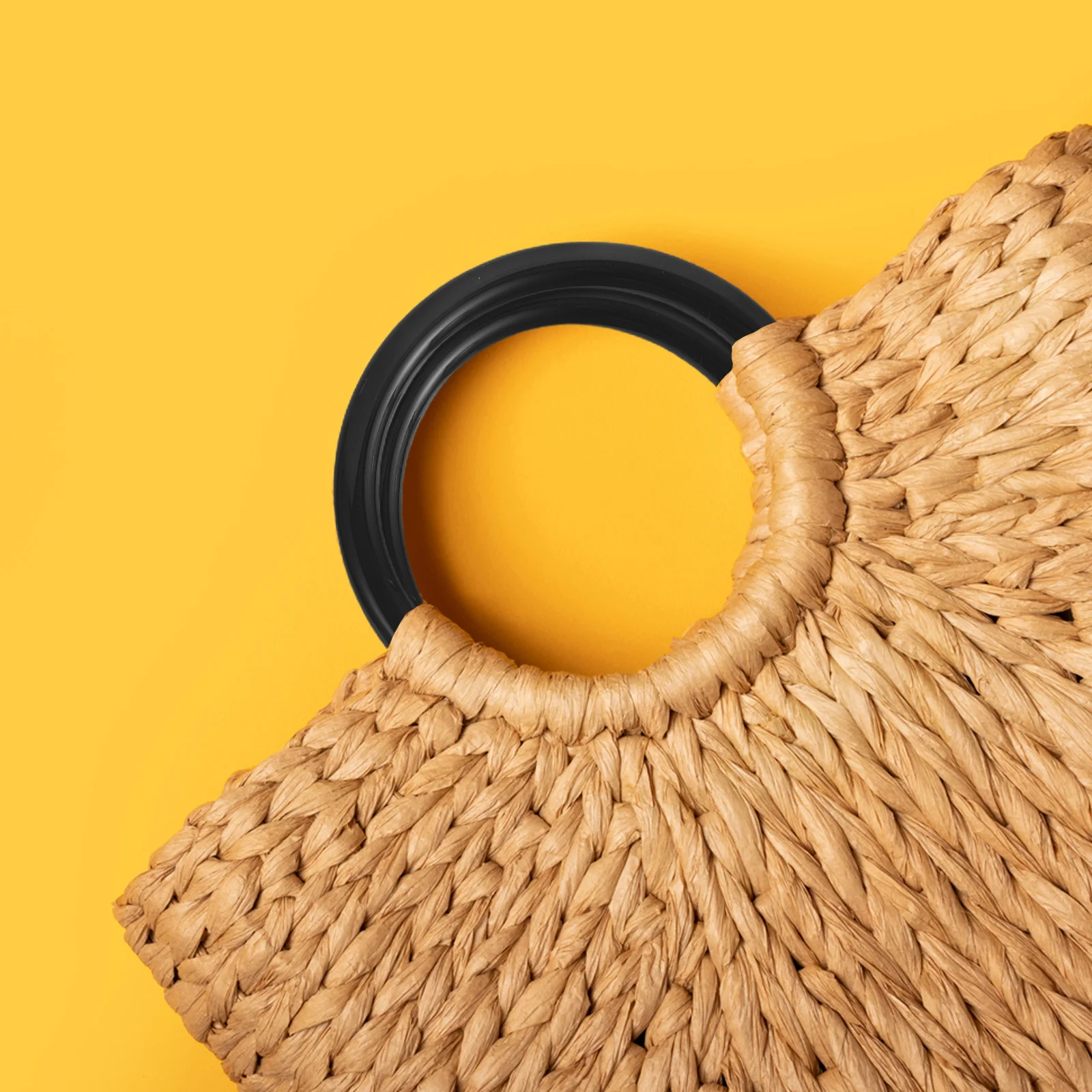 10 قطعة مقابض أكريليك مستديرة لأكياس الكروشيه مقابض حقيبة يد دائرية شفافة خفيفة الوزن يمكنك صنعها بنفسك استبدال لوازم الصياغة