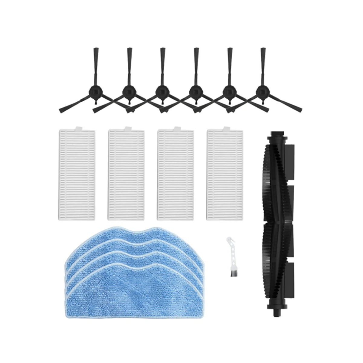 Piezas de repuesto para Robot aspirador 360 S8 S8 PLUS, accesorios, cepillo lateral principal, filtro Hepa