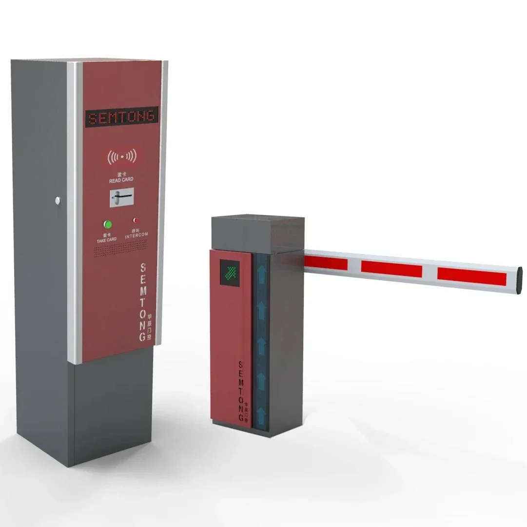 

ShenZhen TGW Smart Parking System Safety Barrier Access Control Parking Equipment Smart Ticket Parking System