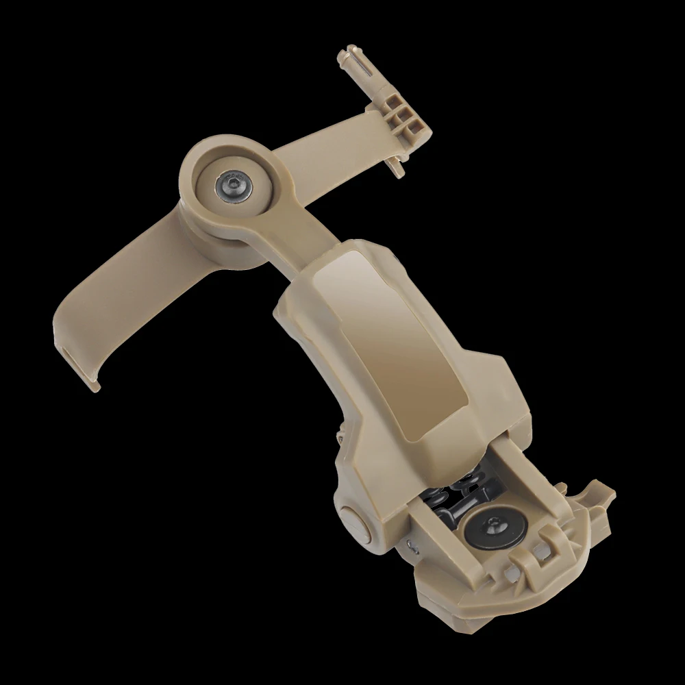 Helmet Headset Rail Adapter for Tactical Headphone ,360°Rotation Headset Helmet Guide Mount,Fit OPS Core ARC and Team Wendy Rail