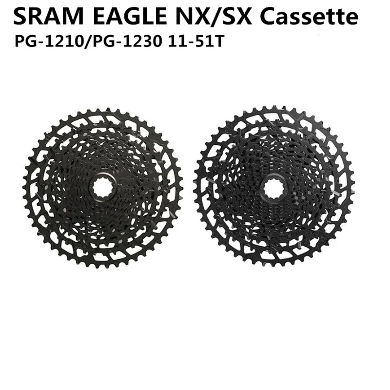 SRAM EAGLE NX SX Cassette SX PG 1210 NX PG 1230 11-50T 12s Speed MTB Fiets Cassette Fiets Vrijloop 12 Speed MTB Fiets