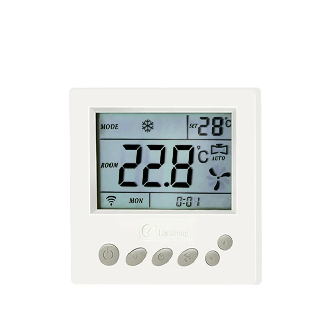 Wifi CO2 and HVAC controller APP control Programmable lonworks room digital thermostat