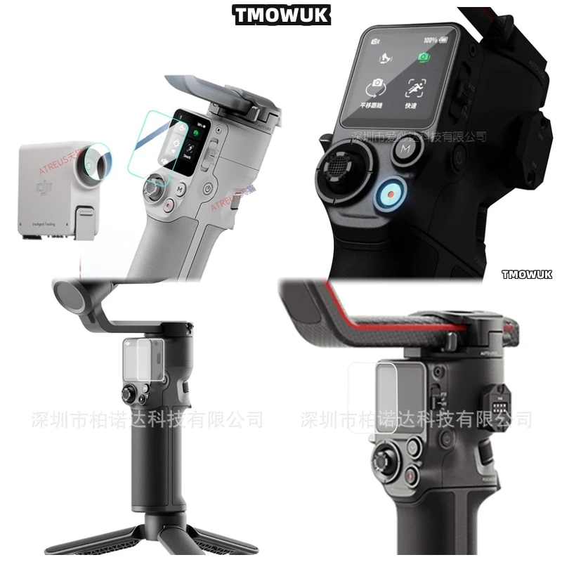 

For DJI RS 2 3 Mini RSC2 3 Pro 4 Pro Mini DJI Focus Pro Accurate Tempered Glass Screen Protector Guard