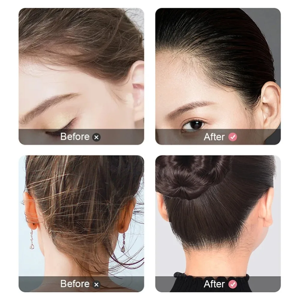 Long Lasting Hair Styling Wax Stick Moisturize Natural Hair Styling Gel Cream Fixed Fluffy Finishing Hair Stick