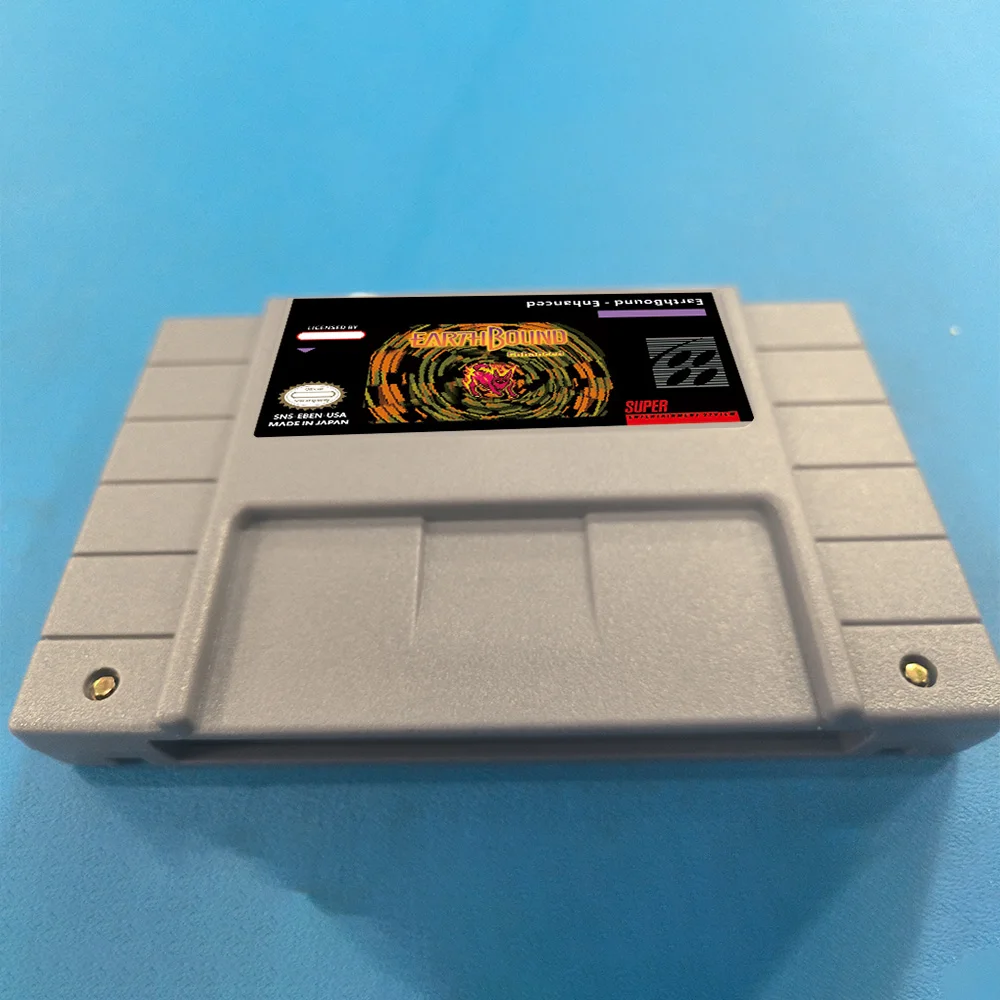 EarthBound - Enhanced RPG Game for SNES Console 16bit Cartridge USA NTSC Version Fast Shipping