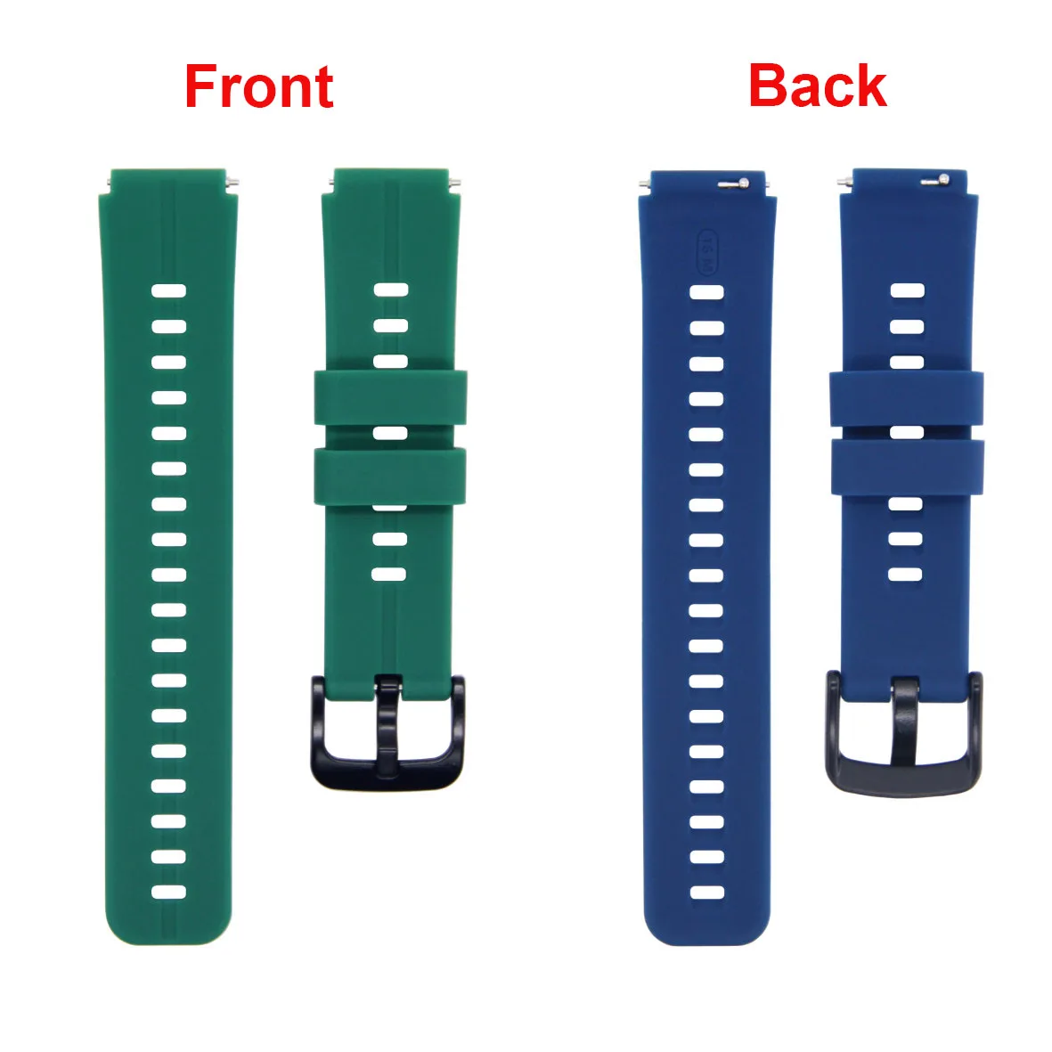 Cinturino per orologio in silicone da 16 mm per Huawei Hua Wei Smart Watch Band B3 B6 sgancio rapido traspirante morbido durevole leggero uomo donna