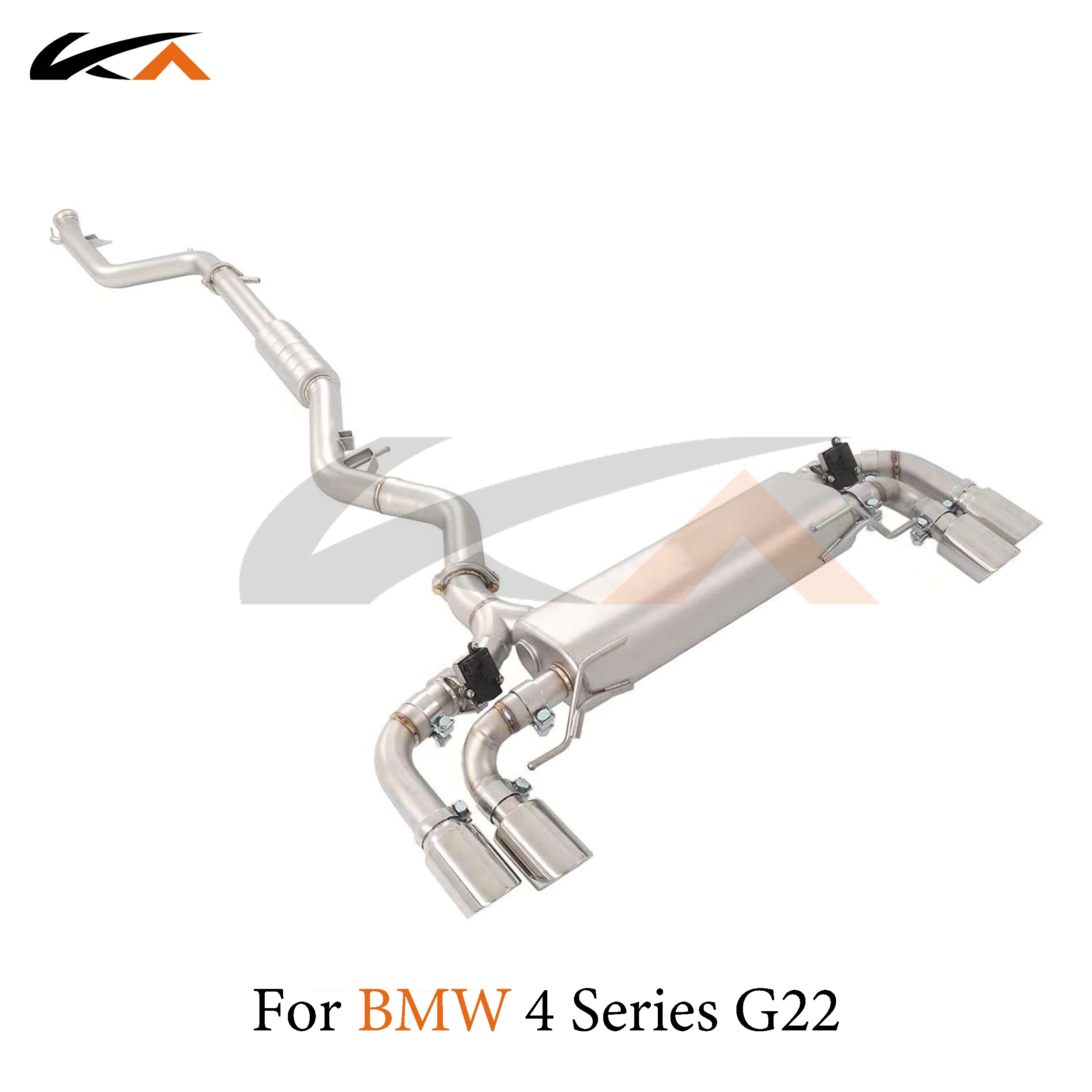 

KA Tuning exhaust system steel catback for BMW 4 Series 420i 425i 430i g22 2.0t performance parts muffler valve car accessories