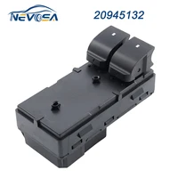 NEVOSA -Interruptor de botón para elevador de ventana de coche, accesorios HD para Chevrolet Silverado, GMC Sierra 20945132 1500 2500, 3500