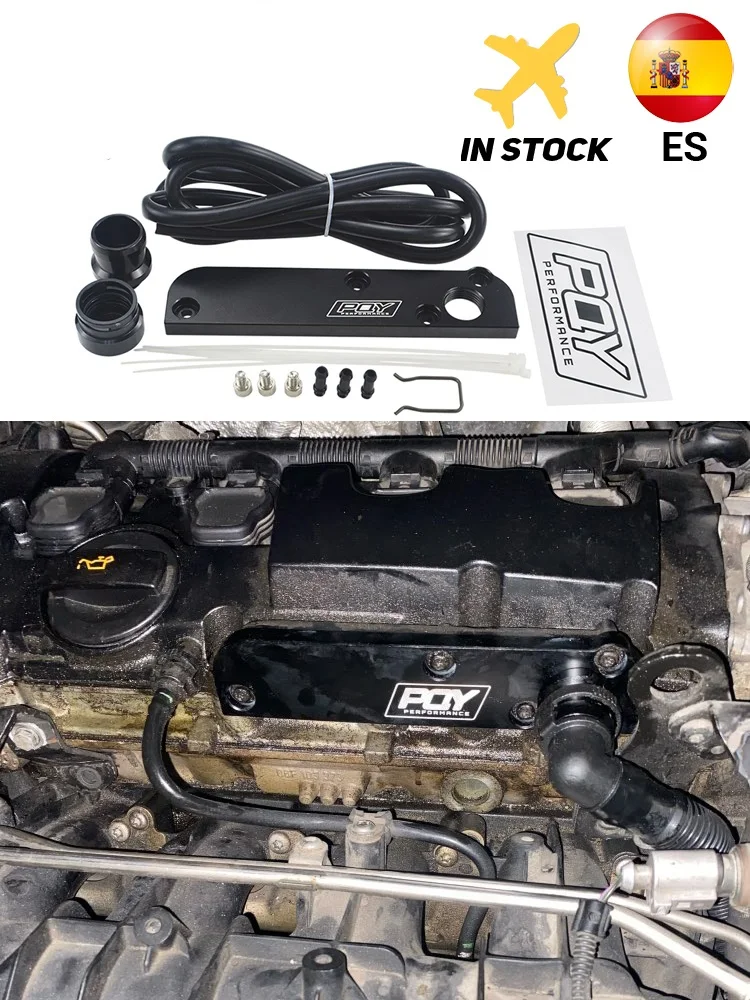 Billet PCV Supprimer Plaque Kit Revamp Adaptateur pour Volkswagen(VW)/Audi/rol'offre on/Skoda EA113 Bubwith PQY logo PQY-TSB01