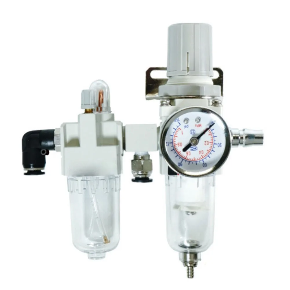 Air Pressure Regulator Tire Changer Accessory with Oil Water Separator Compact and Efficient Filter for Tire Repair Systems