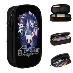 Hollow Knight Game Pencil Case New Anime Pen Holder Bags Girl Boy Large Storage School Supplies Cosmetic Pencilcases