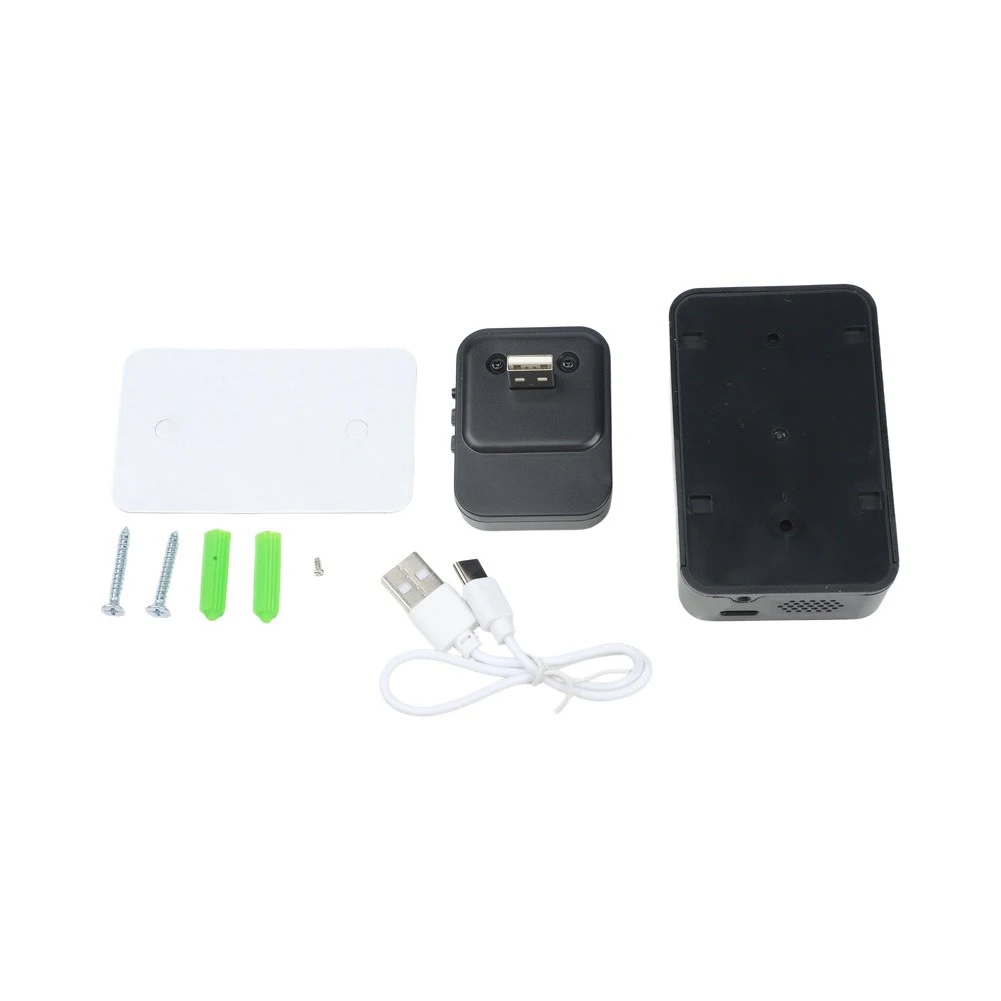 Remote Video Doorbell Smart Video Doorbell 80*53*30mm Easy Mobile Connection Flexible Placement Low-light Image Capture