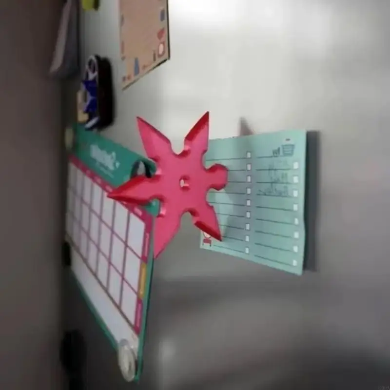 Pack of 2 Funny Kitchen Decors Throwing Star Fridge Magnets Sticker