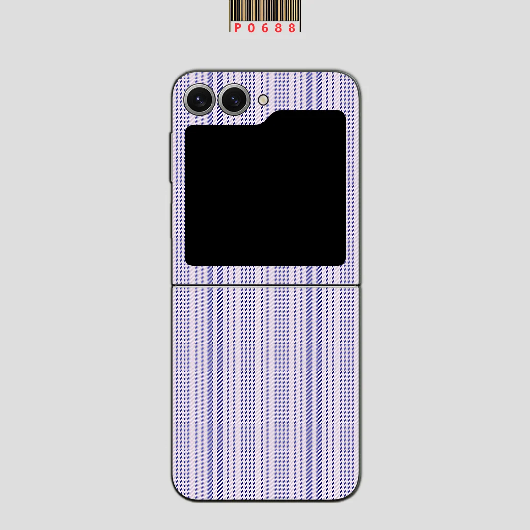 Nueva piel para Samsung Galaxy Z Flip6 4 7 5 Protector de pantalla trasera cubierta de película Flip5 Wrap pegatina colorida