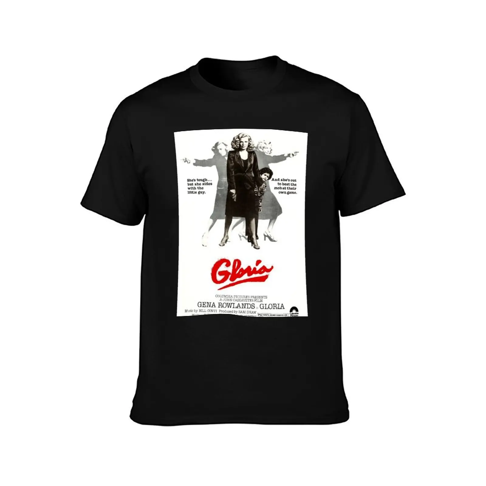 Gloria T-Shirt Retro Style Print Casual Top T-Shirt