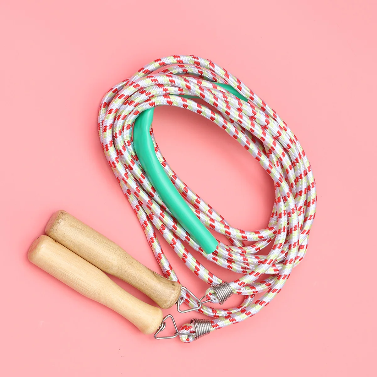 

Wooden Handle Skipping Rope Jump Ropes for Fitness Exercise Major Bamboo Student