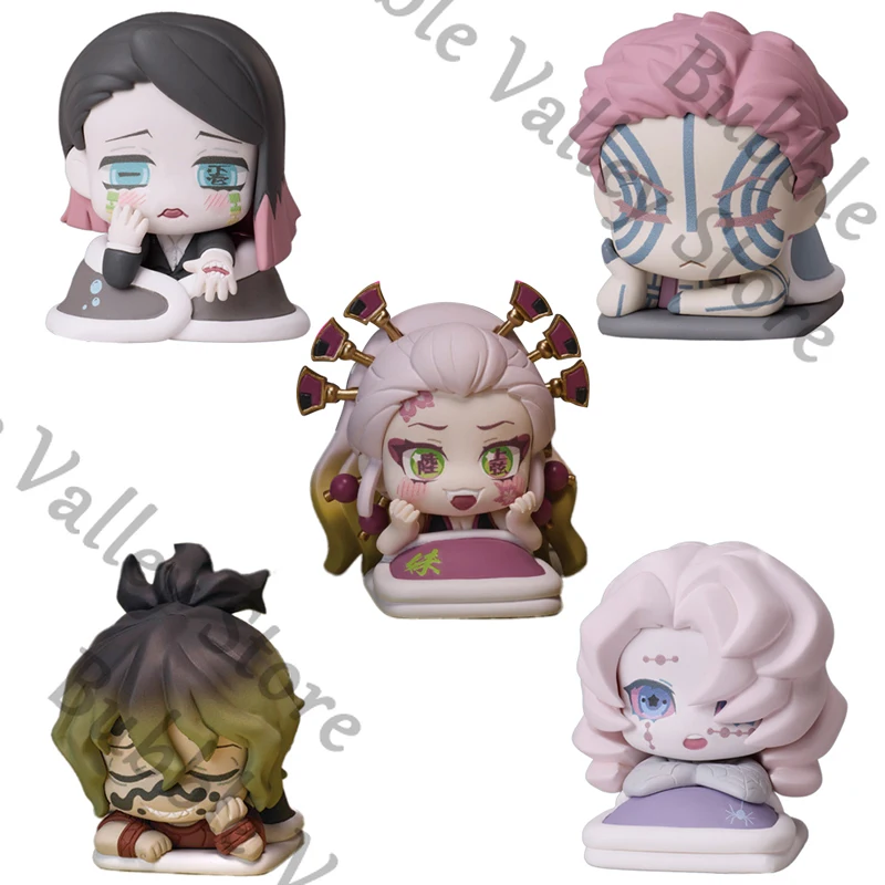 

Genuine Anime Demon Slayer Giyuutarou Enmu Rui Cosplay Capsule Garage Kits Cartoon Cute Figurine Plaything Model Xmas Gift