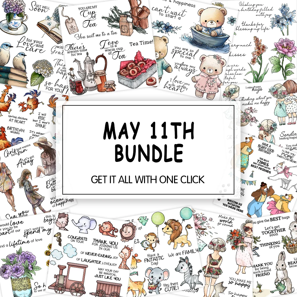 

Новинка 2023, вырубные штампы и прозрачные штампы MangoCraft, весенние животные, цветы и девочки, DIY металлические штампы для открыток