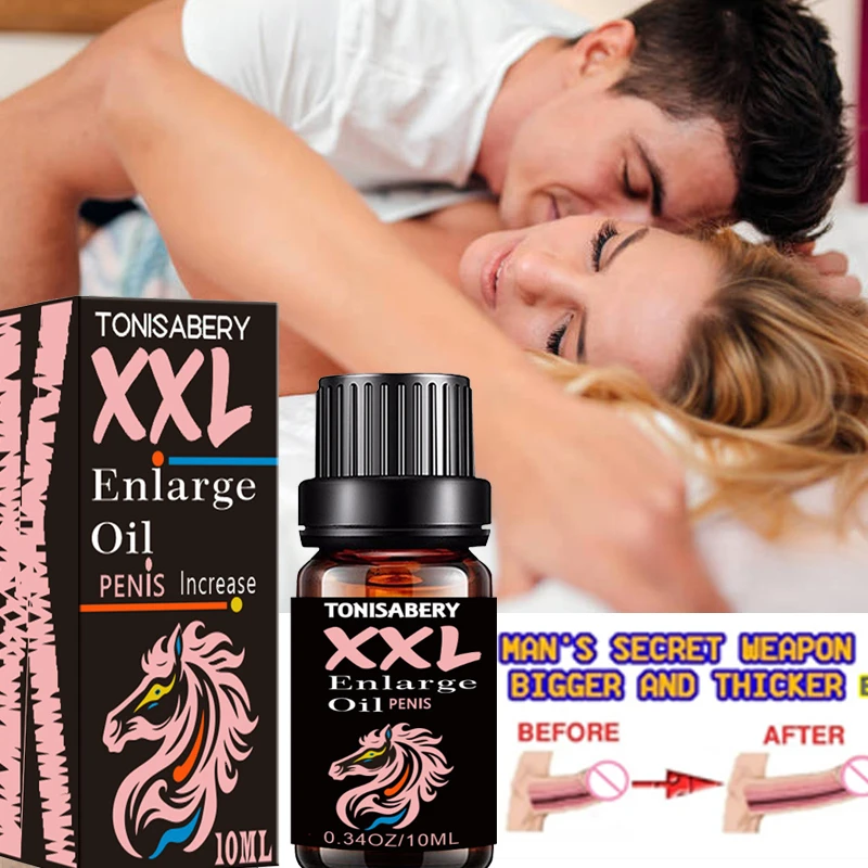 Permanent Penis Enlargement Oil Increase Growth Stronger Gel Delay for Men Big Dick Erection Thickening Enhanced Sexual Ability