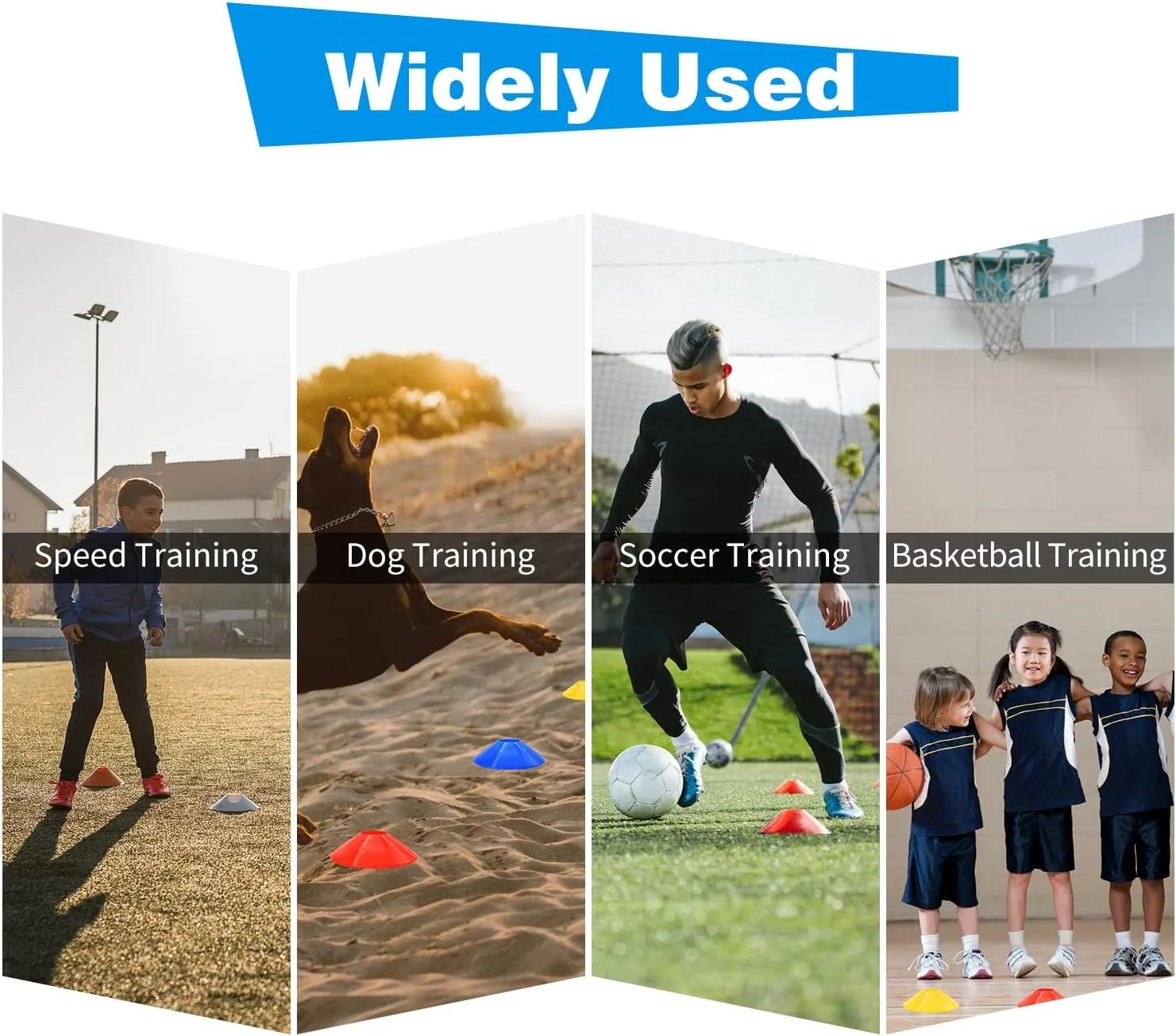 5 Pcs Football Training Plates Soccer Cones Agility Practice Field Marking Sports Training Equipment Cone Plate for Athletes view 6