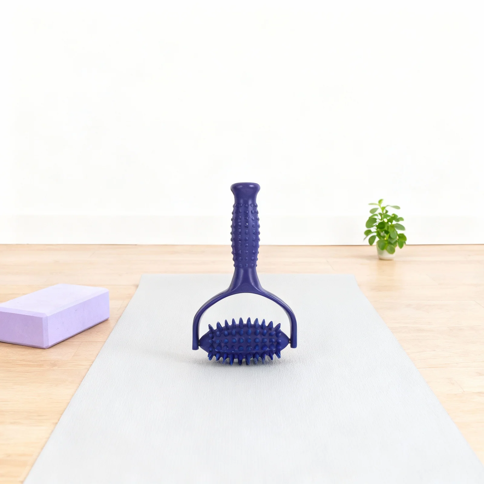 

Ручной массажный роликовый массажер для мышц из АБС-пластика и ПВХ для облегчения боли в спине, шее, ногах и релаксации, улучшения кровообращения