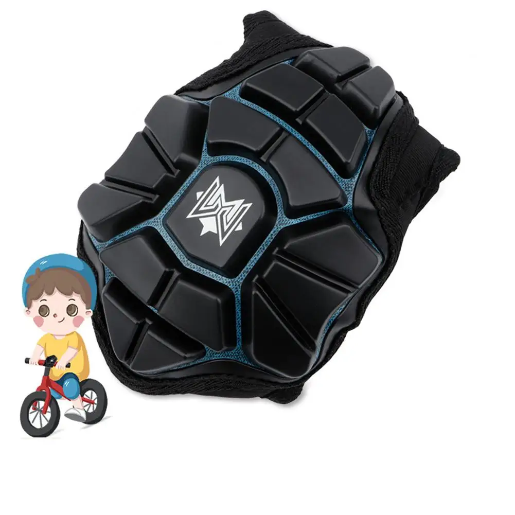 Protector de pecho suave para niños, funda protectora de seguridad para bicicleta de equilibrio anticolisión, accesorios universales negros