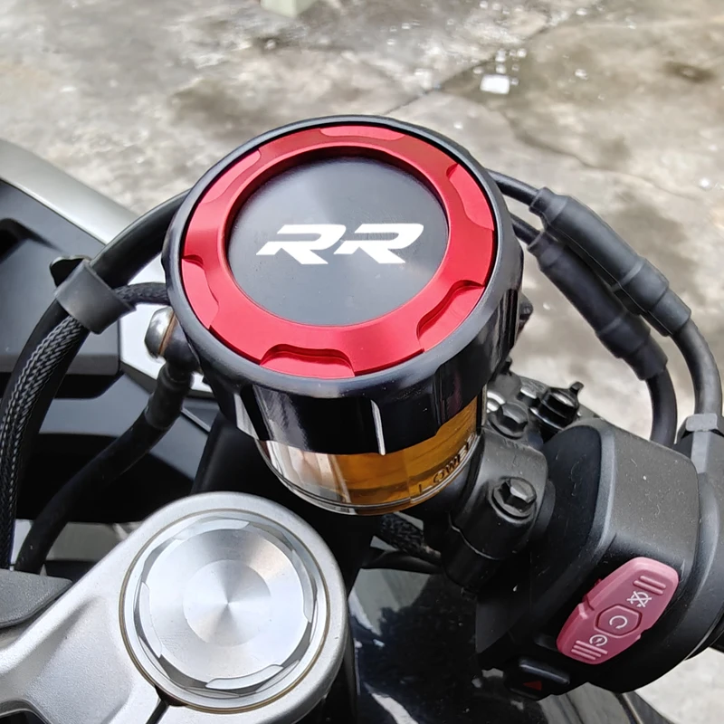 For BMW S 1000 RR S1000RR 2008-2021 2022 2023 Motorcycle Accessories Front Brake Fluid Tank Cap Reservoir Tank Cap Protection