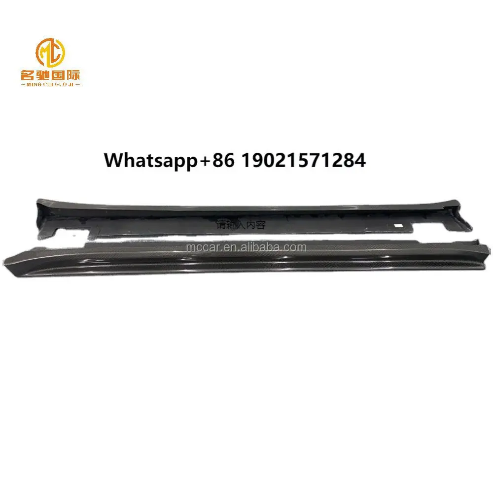 

High Quality Car Door Carbon Fiber Side Skirts for Model X Side Skirts