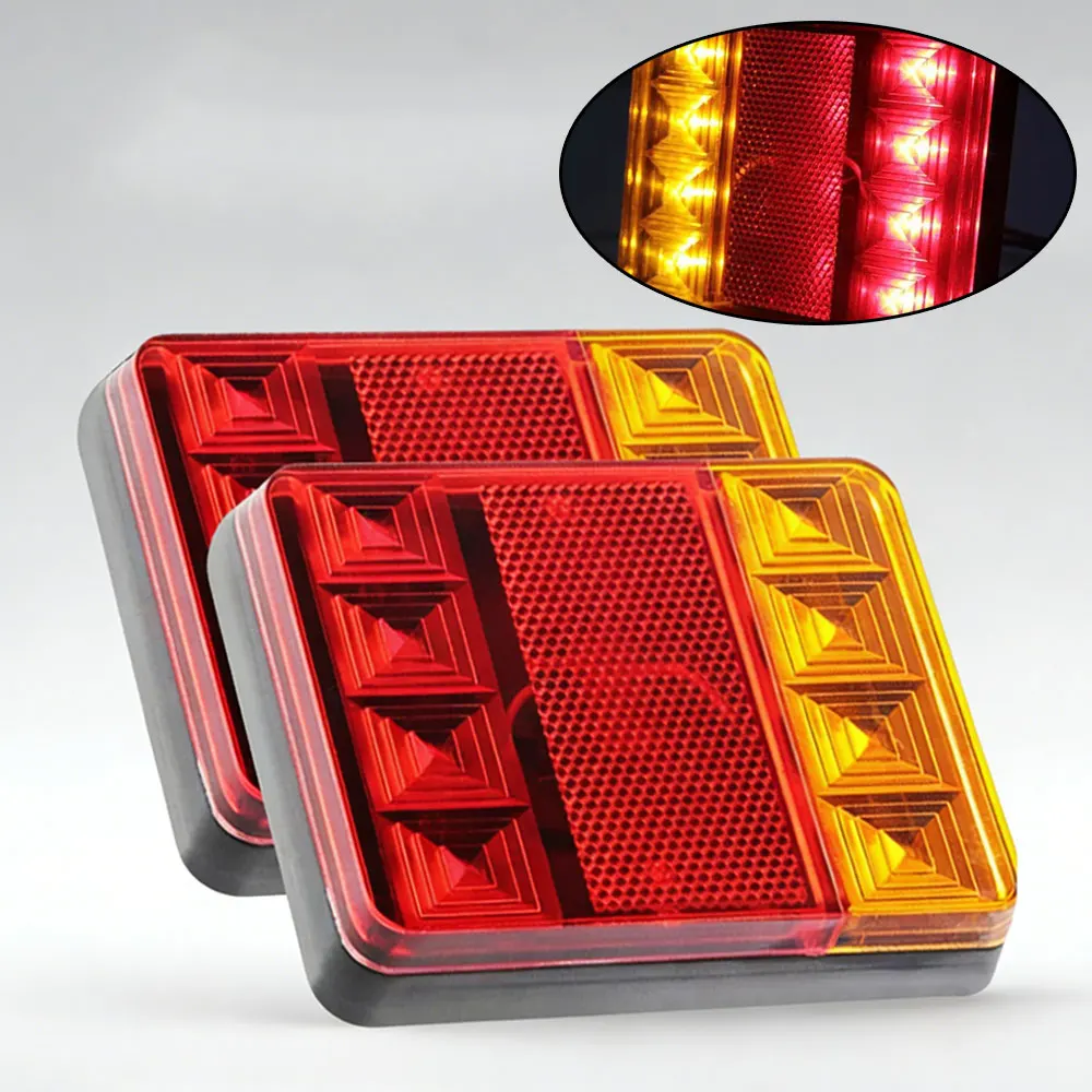 8 Led Car Tail Ligh…