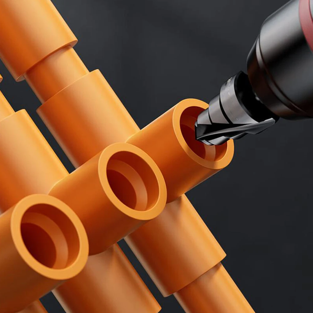 PPR Lifting Step Drill Bit HSS Hex Shank 15/19/24/31mm Hole Opener For Water Pipe PVC Plastic Tube Drilling Tool