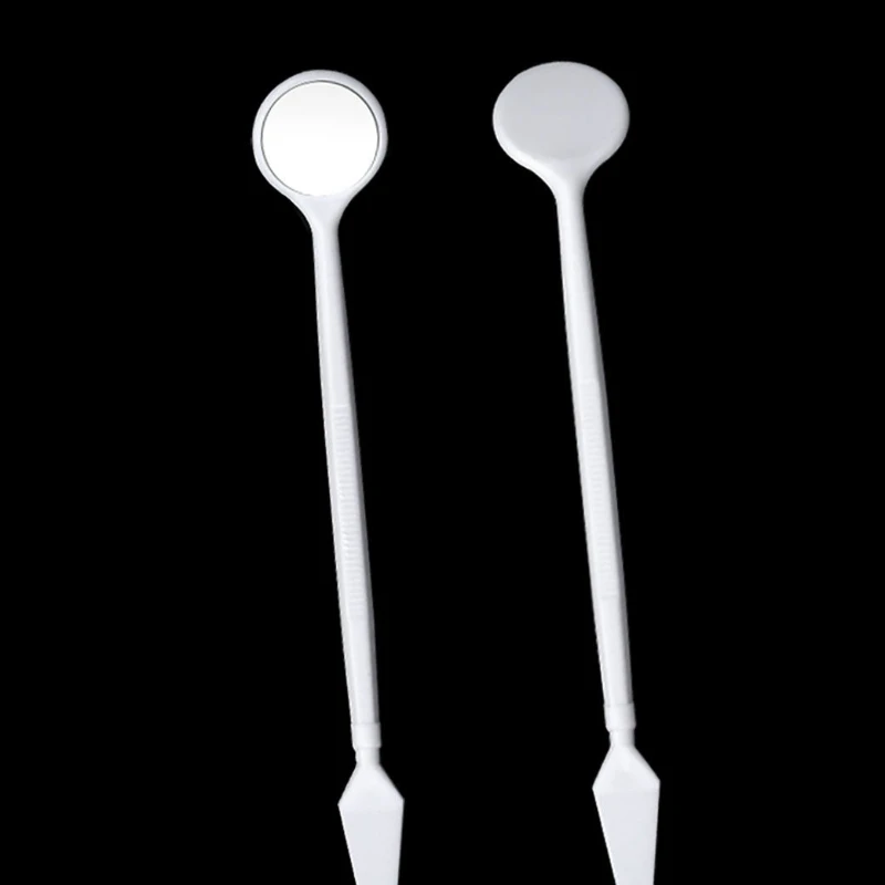 

10pcs Dental Plastic Oral Mirror Disposable Mouth Mirrors Mirror Individually Packed Dental Oral Endoscope Dental Materials